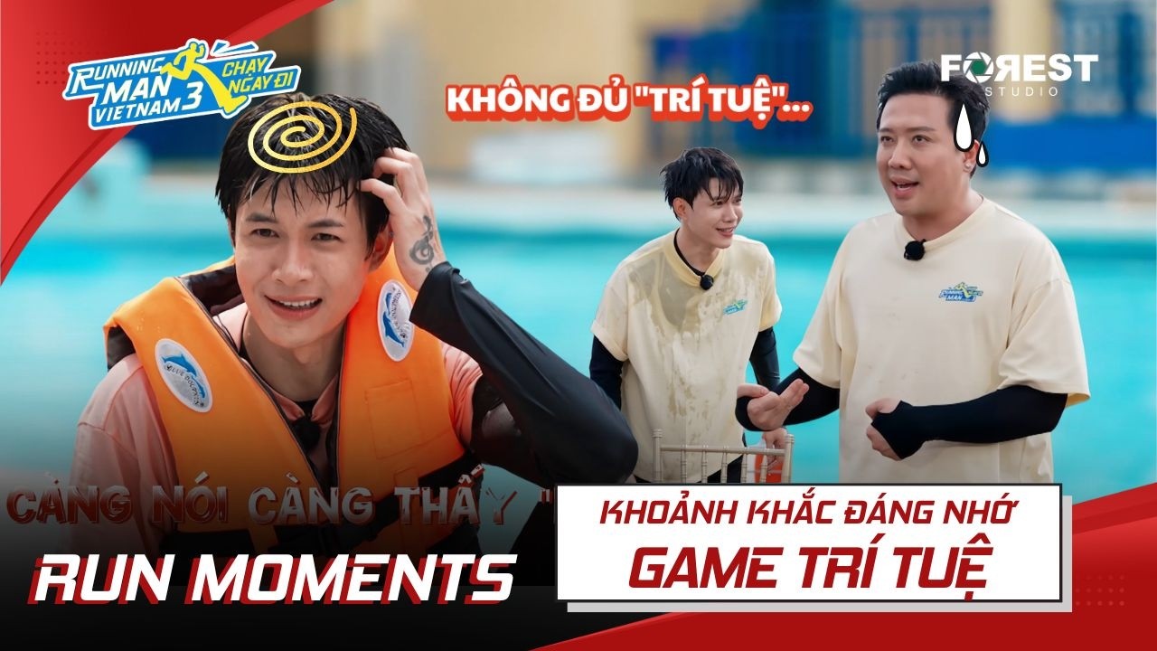 RUN MOMENTS #8: Dàn cast và những lần chơi GAME TRÍ TUỆ, Hai Thành - Sáu Tút lâm cảnh 