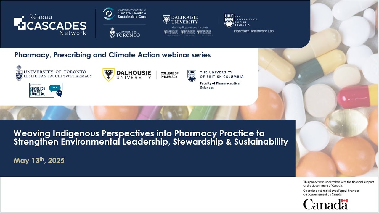 Weaving Indigenous Perspectives into Pharmacy Practice