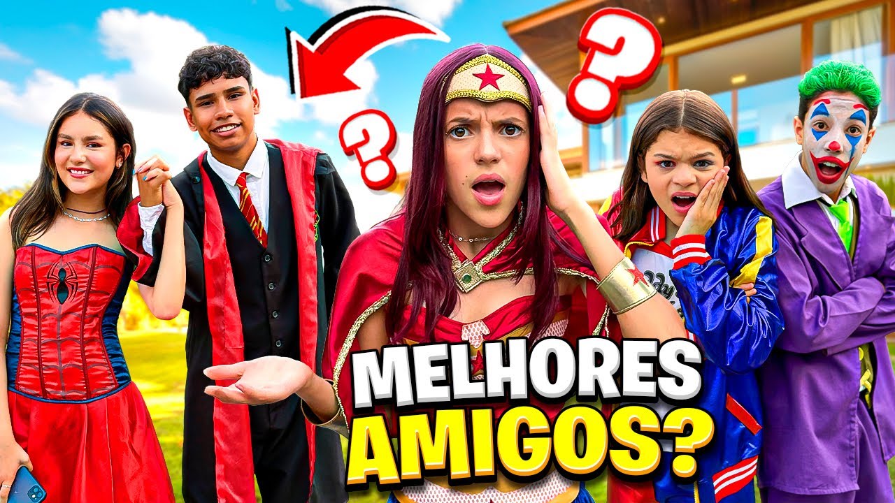 LOUISE E JOÃO PEDRO AGORA SÃO BFF(Jéssica Sousa)
