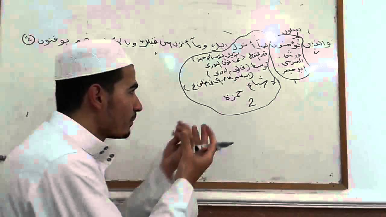 طريقة جمع القراءات للشيخ هشام محمد حسانين