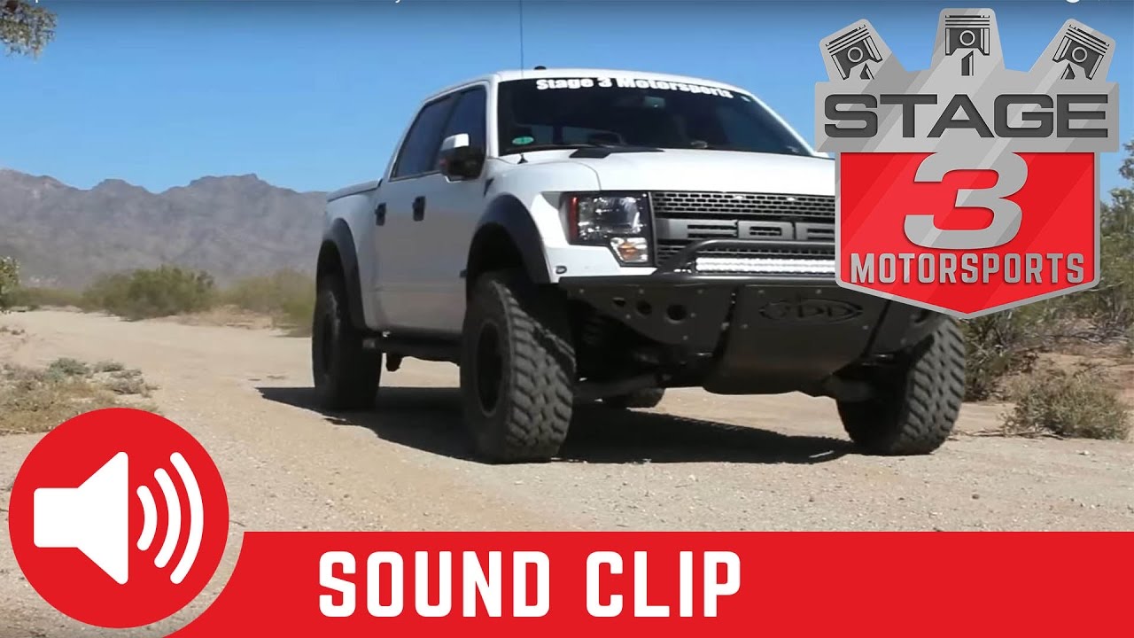 2012 F150 SVT Raptor with Stainless Works Catback Exhaust System