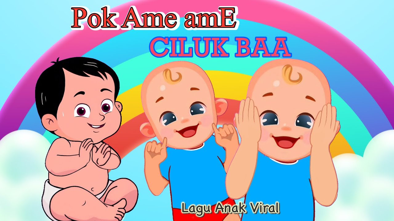 Pok Ame Ame Ciluk Ba – Lagu Anak Indonesia Lucu & Edukatif 2025