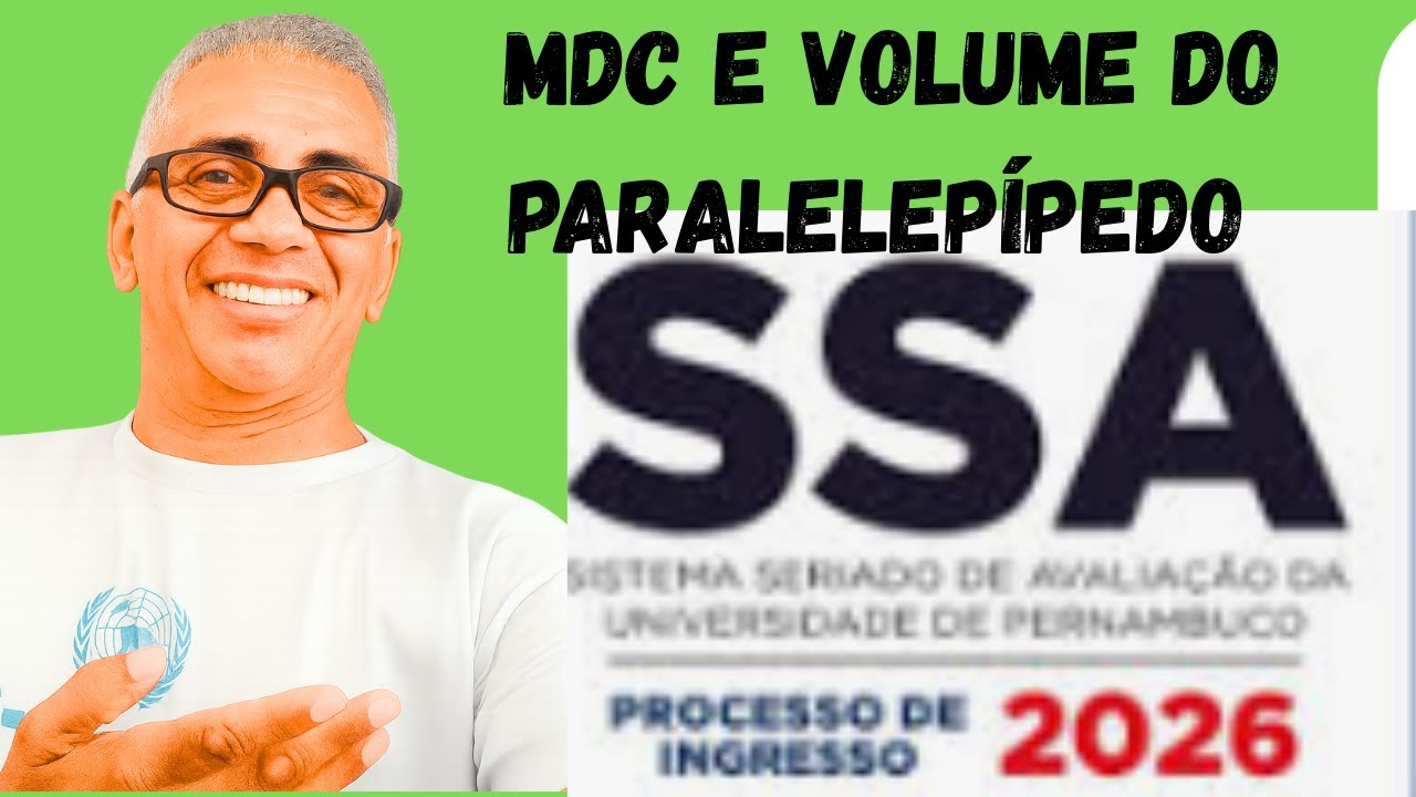SSA2 2026.1 MDC E VOLUME DO PARALELEPIPEDO