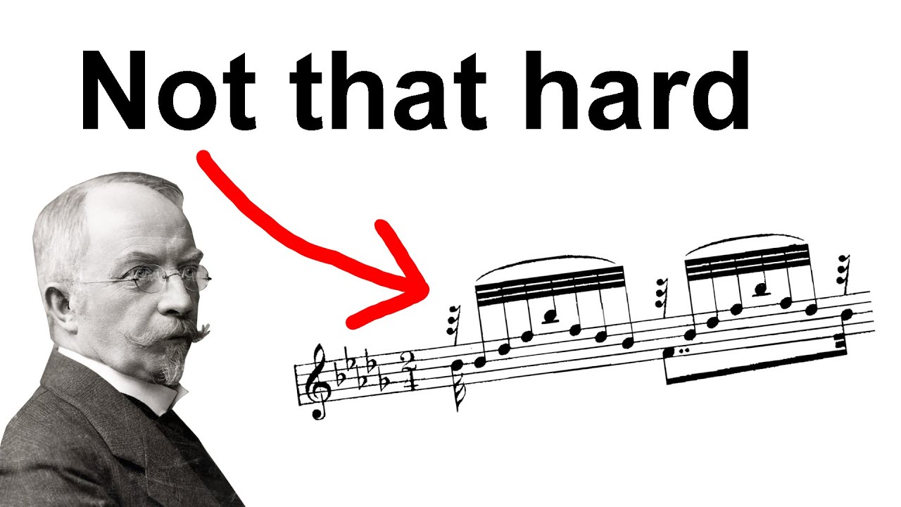 The Ultimate FAKE-Virtuosic Piano Showpiece: Fruhlingsrauschen by Sinding - Analysis