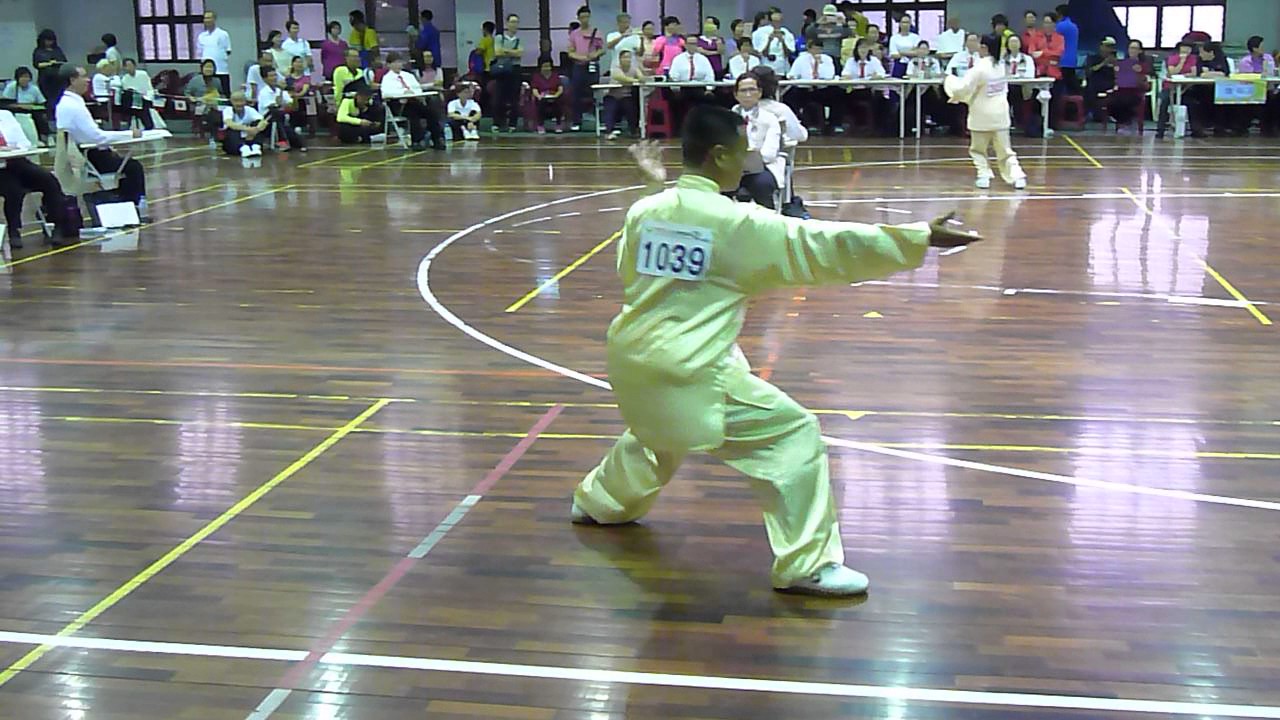 105年全民運動會-陳氏太極拳38式第一名＿陳朗陞
