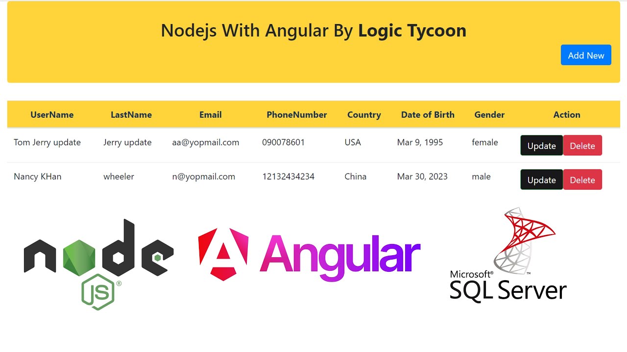 Node JS CRUD APIs With Angular Application Part1 | Urdu | हिंदी ✅