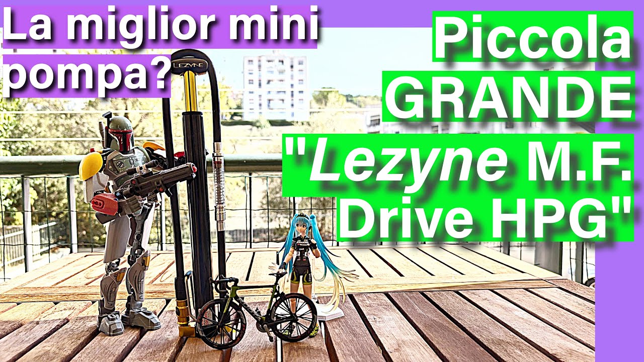 Lezyne Micro Floor Drive HPG - Super mini pompa 11 Bar !!! - La migliore di tutte ? 😏