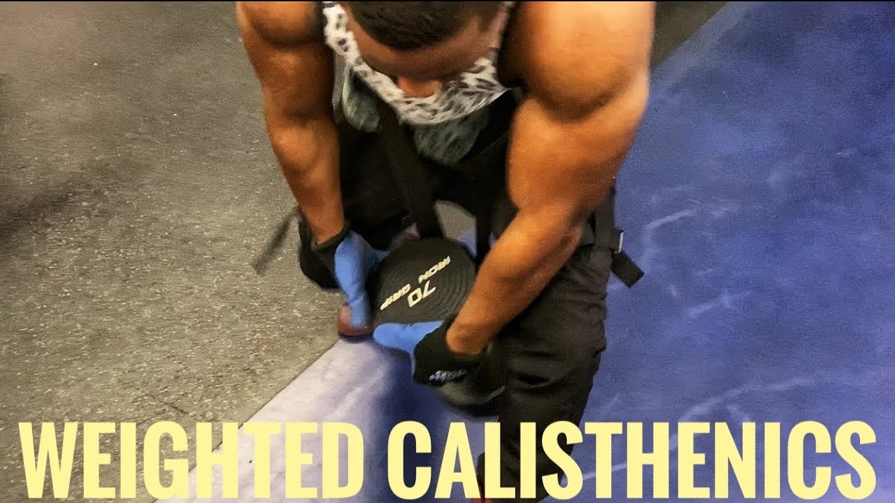 How To Get a Beastmode Arm Pump | Weighted Calisthenics |