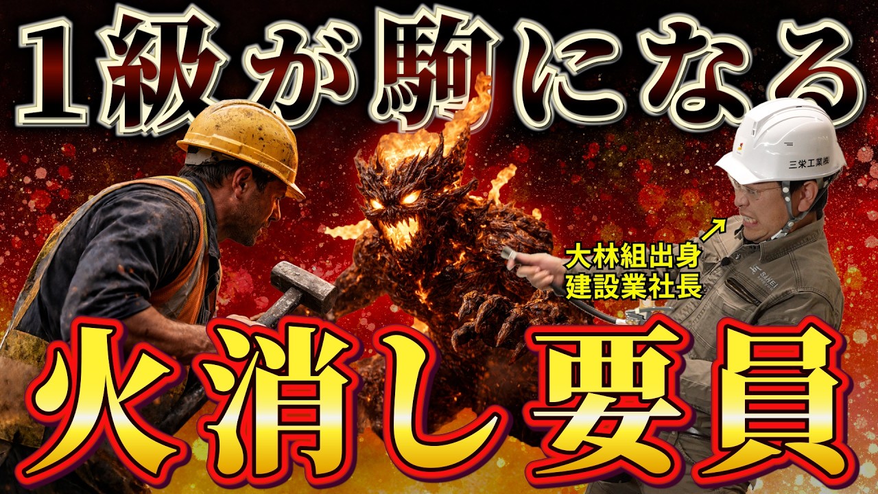 【最強は嘘】1級施工管理技士が“損する会社”の特徴3つ｜権限なし責任だけ