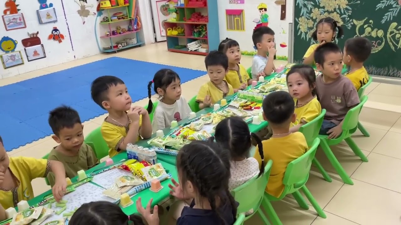 Tổng kết lớp 3 tuổi C, mầm non điểm Chăm Mát