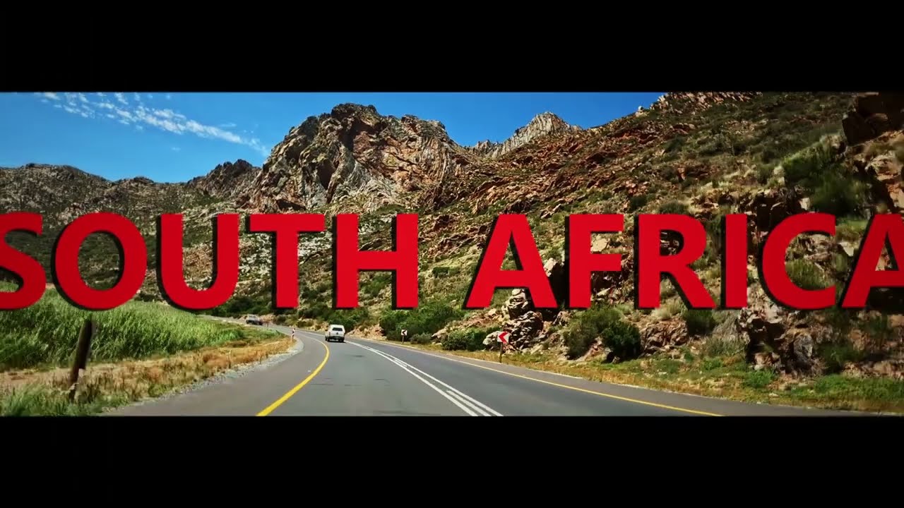 Relaxing Cinematic Drive Through the Garden Route South Africa | Scenic Background Travel Video