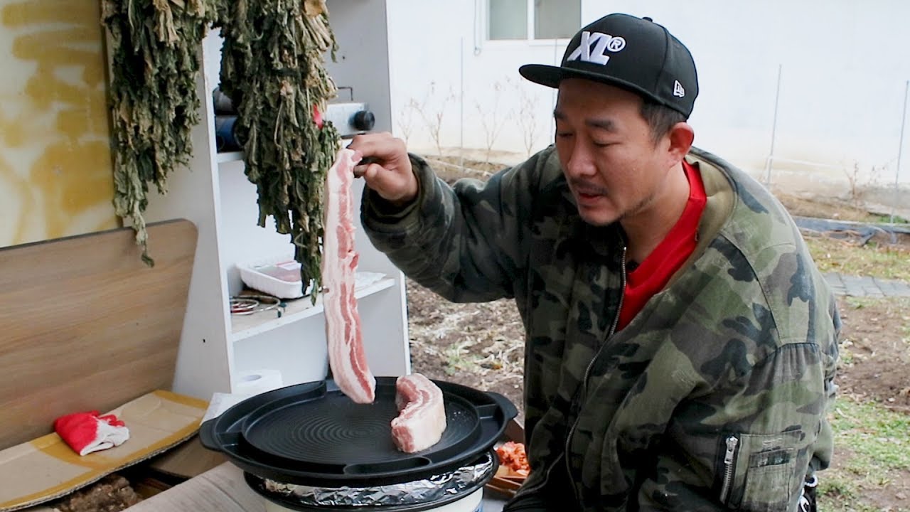 삼겹살은 굵어야지 ~ !!크으