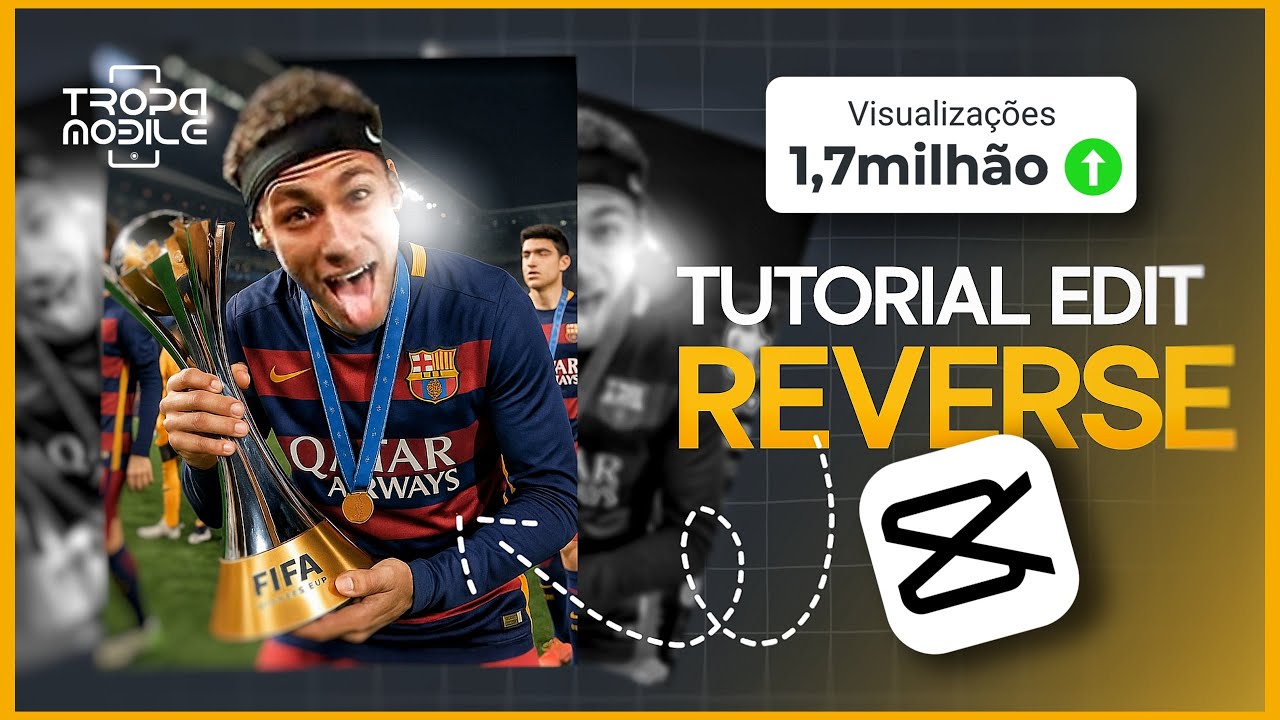 COMO FAZER EDIT REVERSE NO CAPCUT | Passo a Passo  | Edit vers&atilde;o 18
