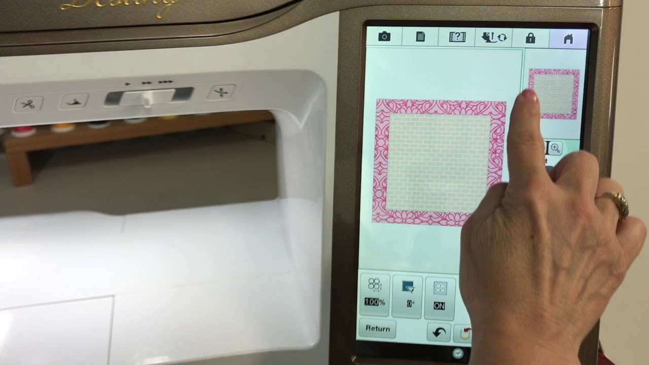 2 - IQ Designer Technique Series, Babylock Destiny and similar machines with like capabilites