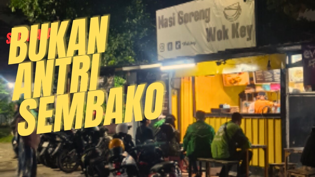 Semua Rela Antri Demi makan Nasigoreng⁉️ WOK KEY SURABAYA