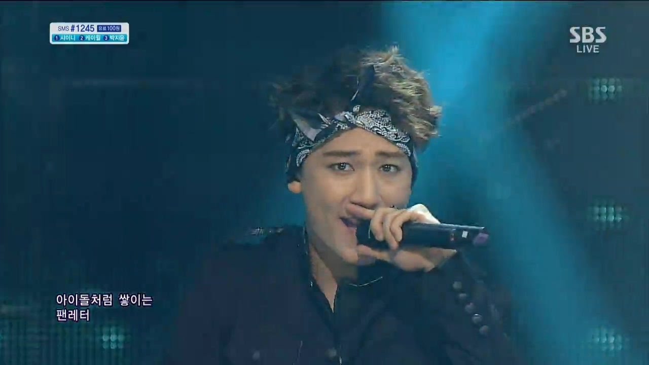 U-Kiss, первый этап возвращения 6 @ популярная песня Inkigayo 131103