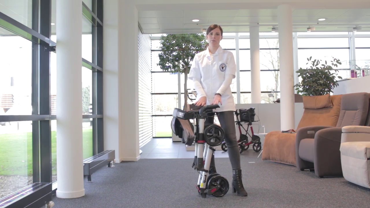 Track Rollator 3.0 - Dubbel Opvouwbare Lichtgewicht Rollator