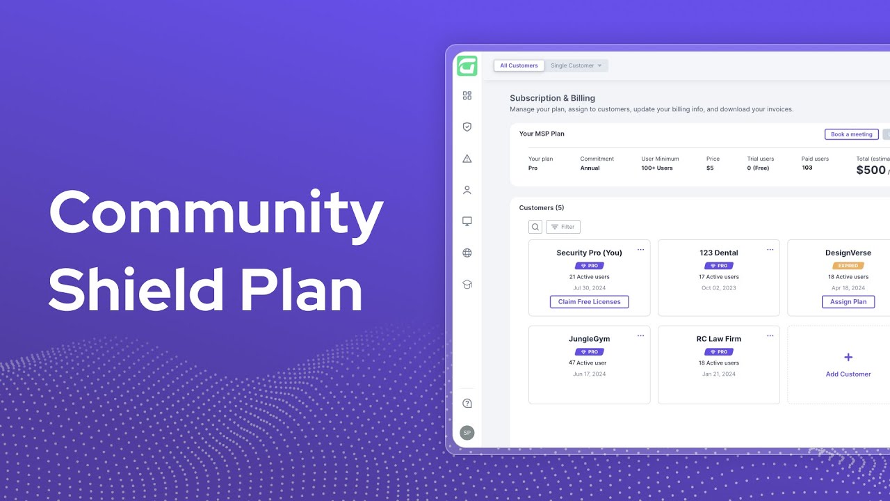 Introducing Guardz Community Shield Plan