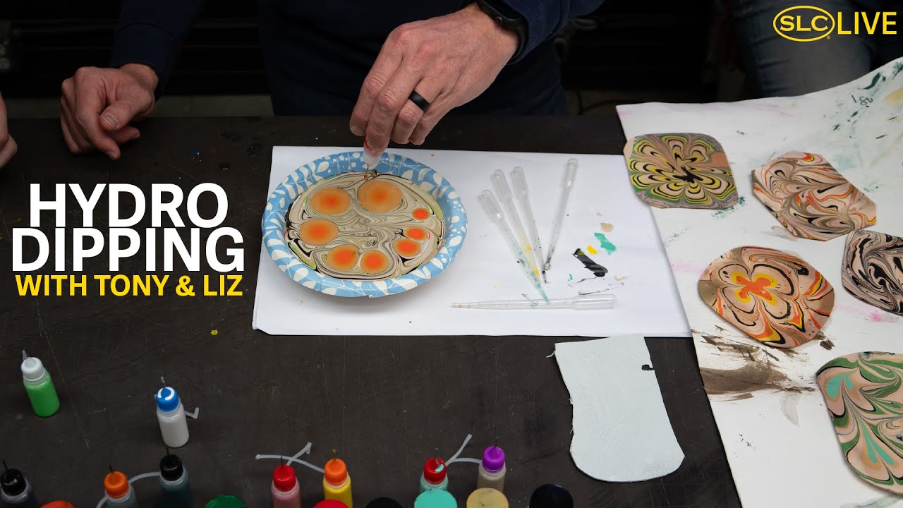 Dive into the World of Hydro Dipping Exotic Leather Crust with Tony and Liz!