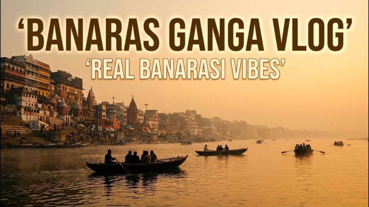 Banaras Ganga Vlog | Evening Boat Ride | बनारस की शाम  | Travel Vlog | “Song by – Meri Only Chahat”
