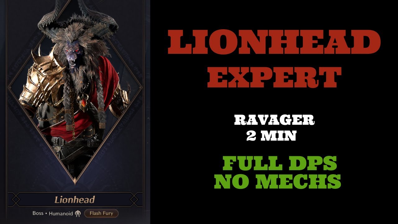 LIONHEAD Expert - Halls of Illusion - Throne and Liberty (Ravager)