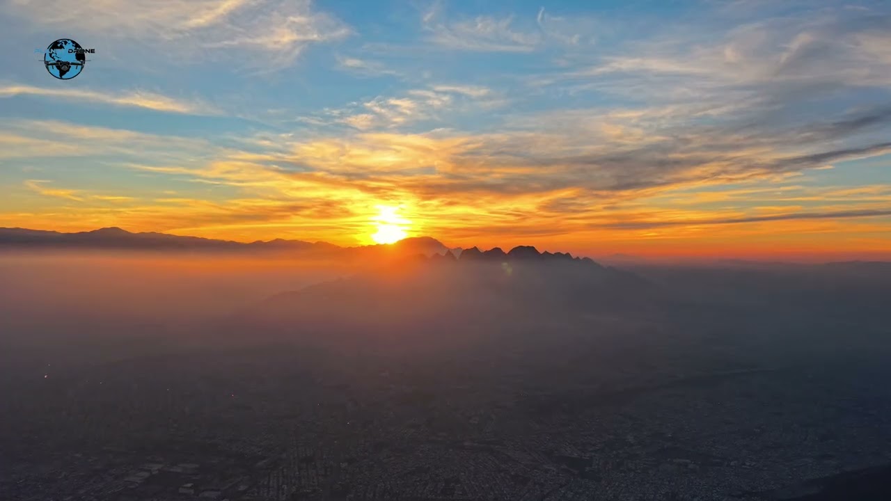 Vuelo atardecer Monterrey 4K DJi Air 3S