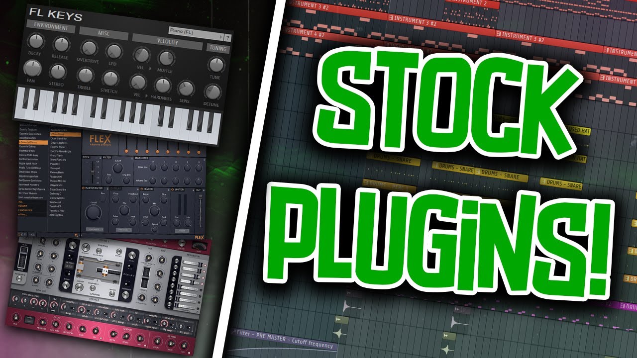 MAKING A FIRE BEAT USING ONLY FL STUDIO'S STOCK PLUGINS!!