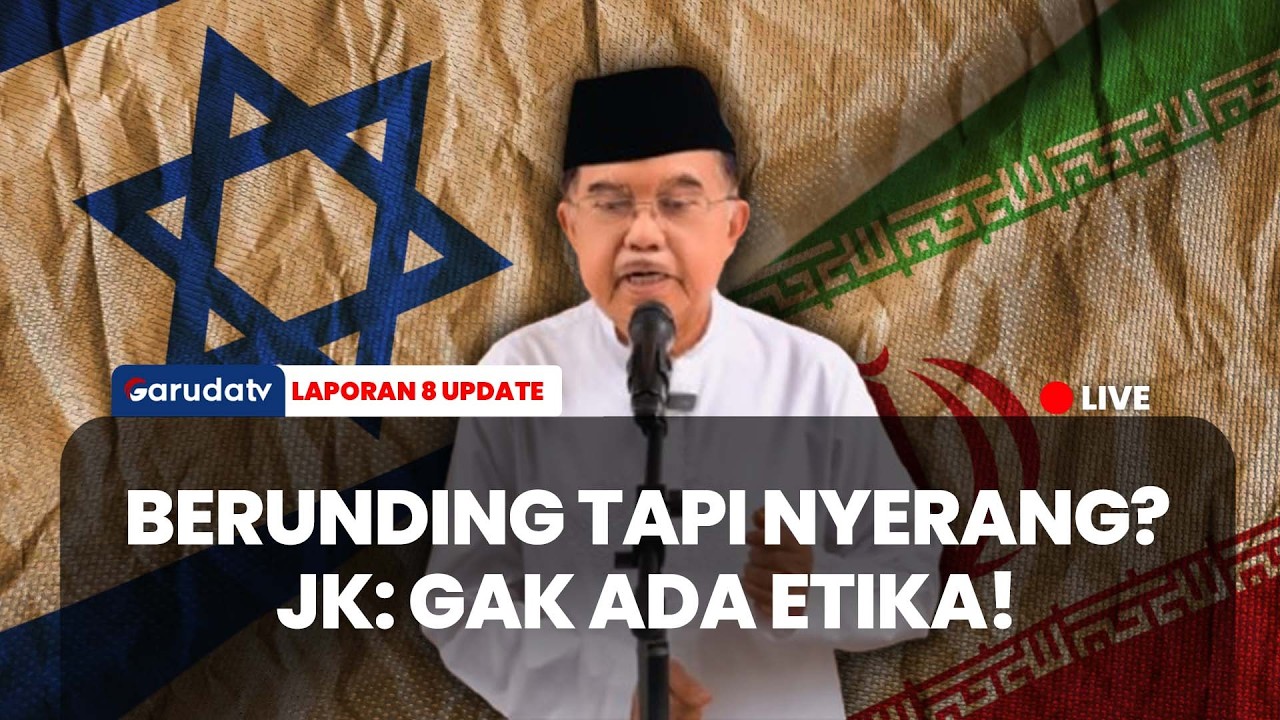 JK Soroti Amerika & Israel! Berunding Tapi Ngeb*m Iran, Di Mana Etikanya? I LAPORAN 8 UPDATE