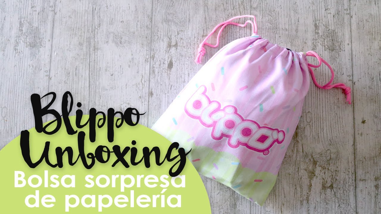 Unboxing: Blippo. La bolsa sorpresa de papelería más cuqui.