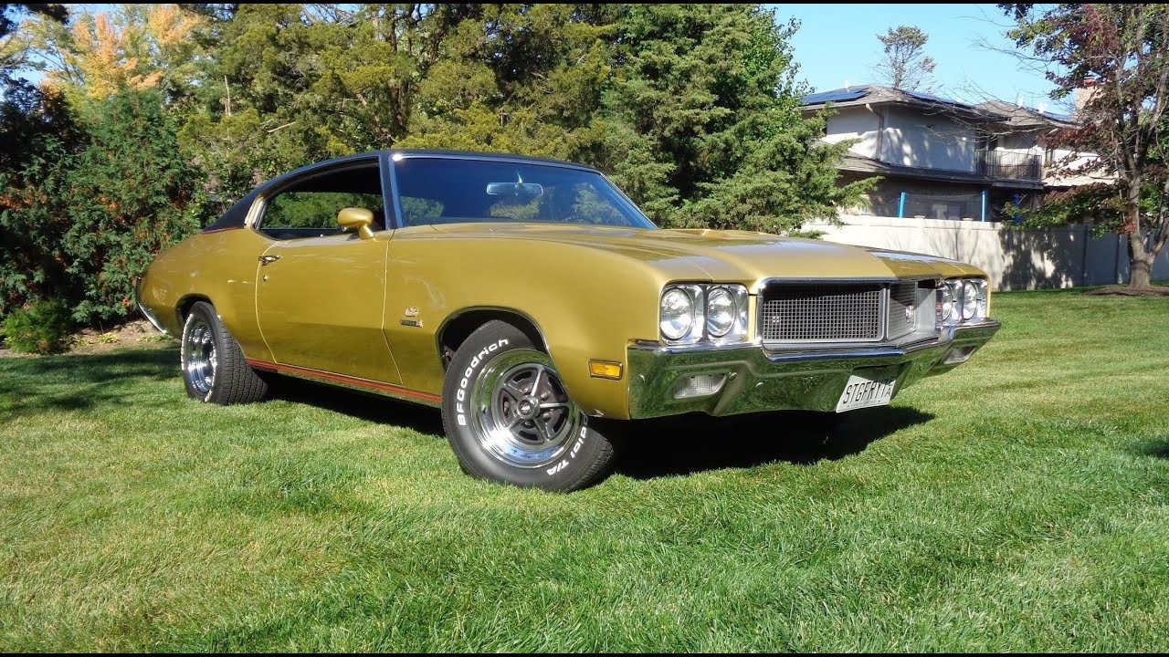 1970 Buick GS Gran Sport 455 Stage 1 in Gold & Ride on My Car Story with Lou Costabile