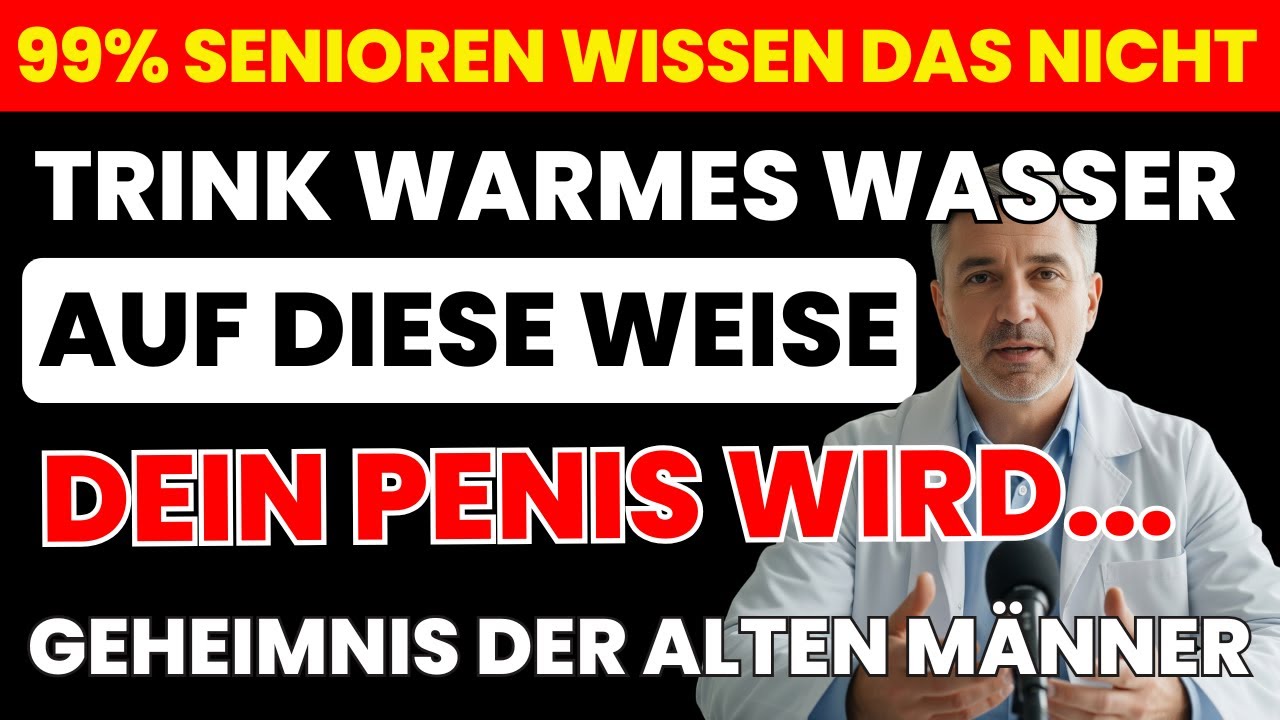 Männer ab 60: 1 Vitamin vor dem Schlafen für Energie, Schlaf & Männerkraft | Senioren Gesundheit
