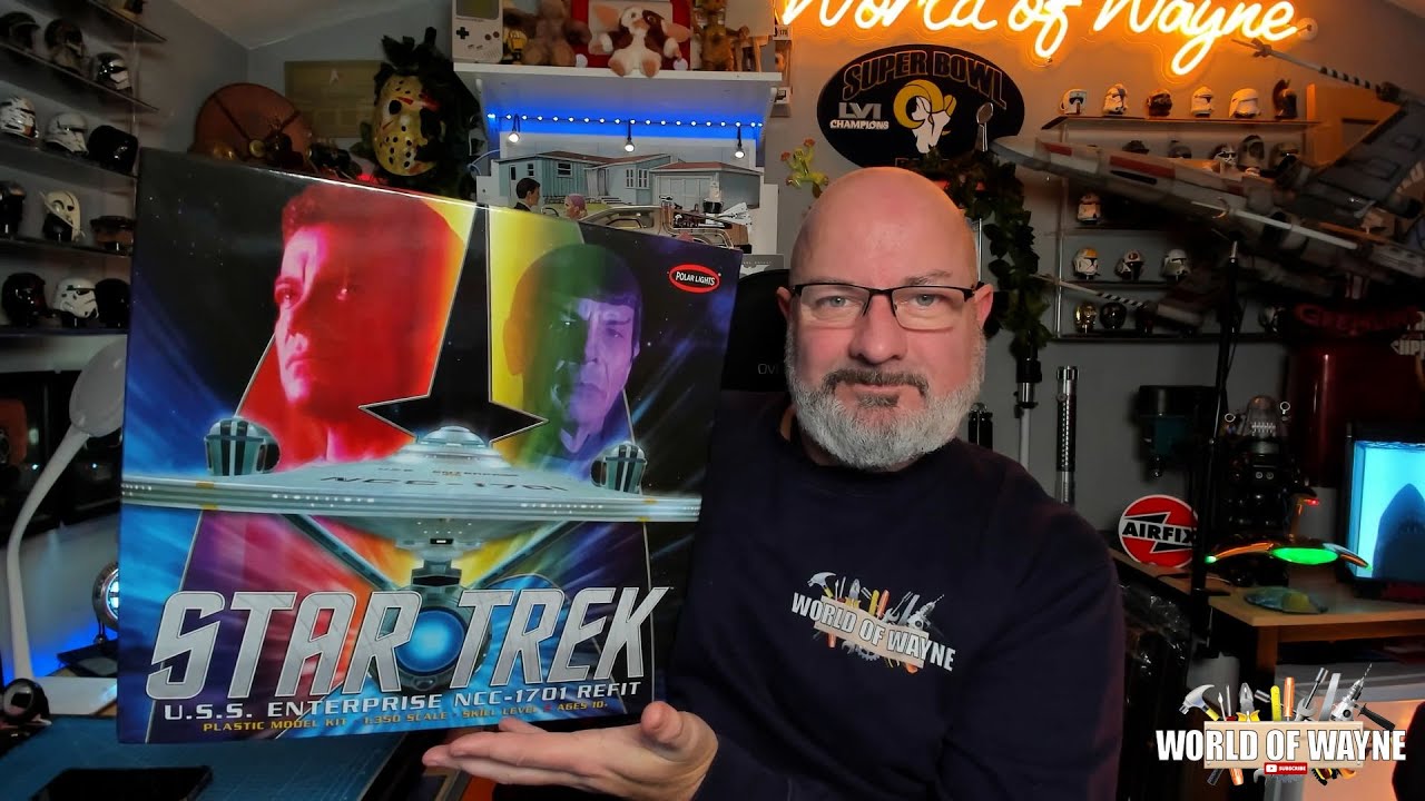 Build the Polar Lights USS Enterprise Refit 1:350 Scale - Introduction