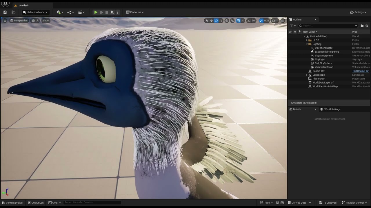 Hair Curves from Blender to Unreal Engine 5 (Groom workflow)