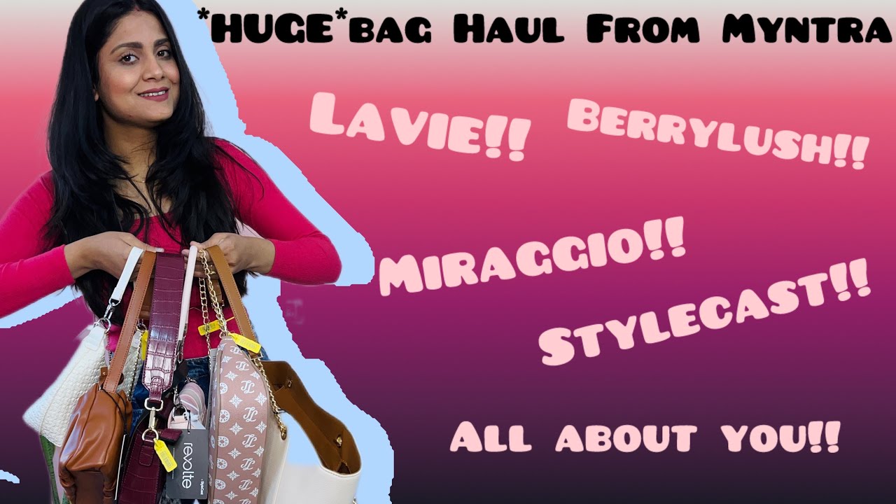 Trending Bags Of 2026 | Myntra Haul| Stylish & Affordable | 