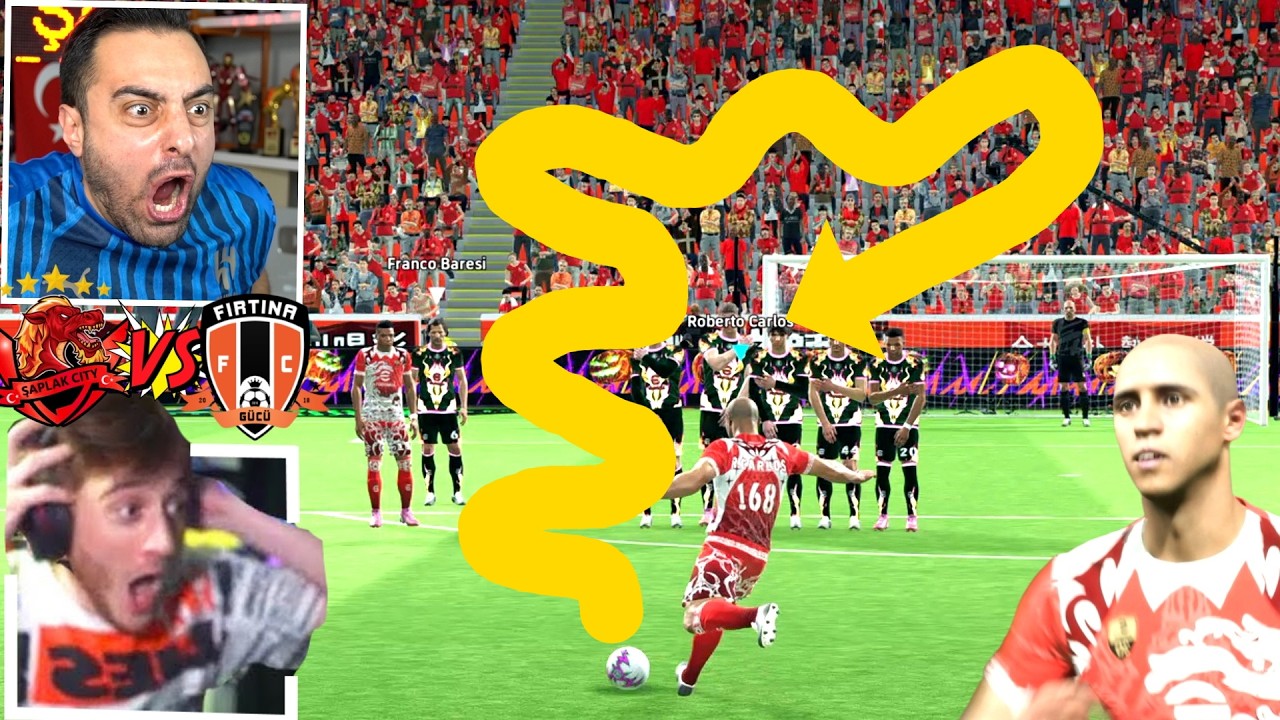 OHA ROBERTO CARLOS 36 METRE FRİKİK GOL 😱 ŞİKE VARMI KAFAYI YEDİK ! ELPESİCO 26 ÜMİDİ VS EMJAN