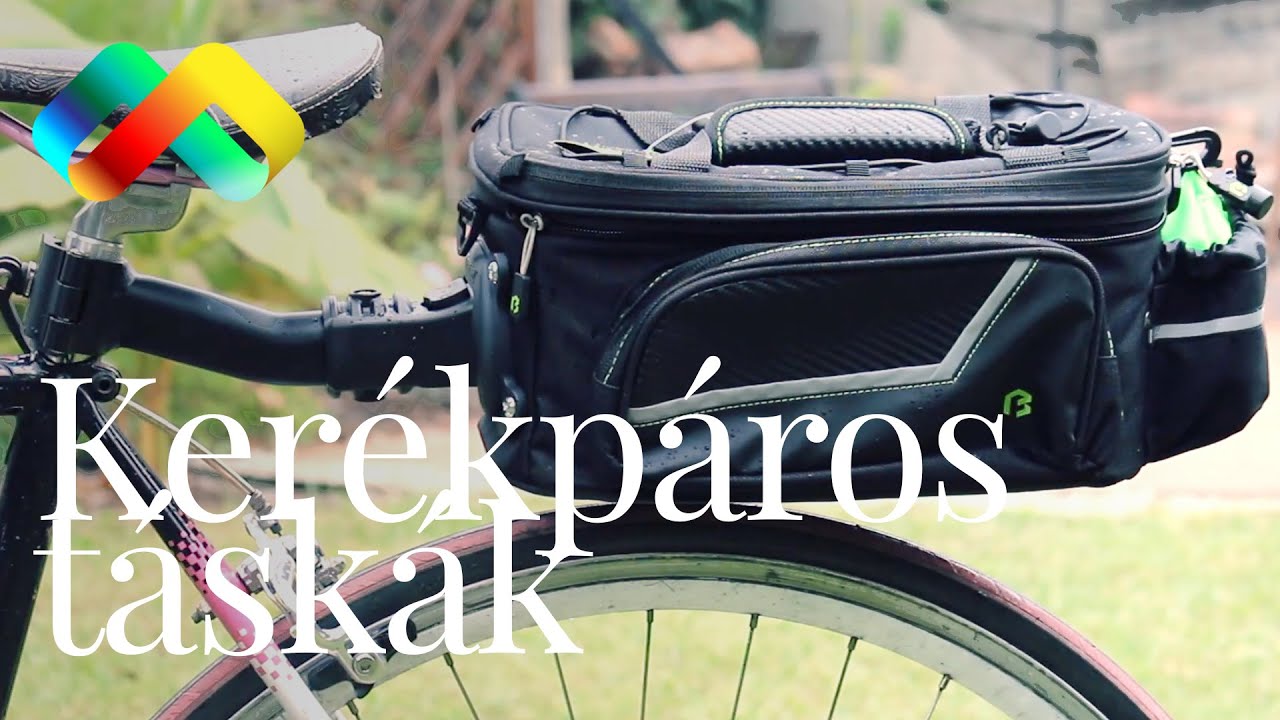 Kerékpáros táskák városi bringásoknak, hétköznapi ingázáshoz, csomagszállításhoz