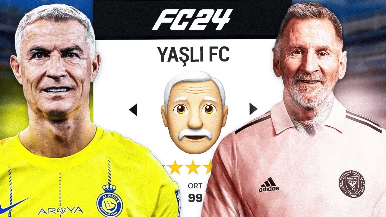 DÜNYANIN EN YAŞLI TAKIMINI KURDUM ! EA FC 24 REBUİLD