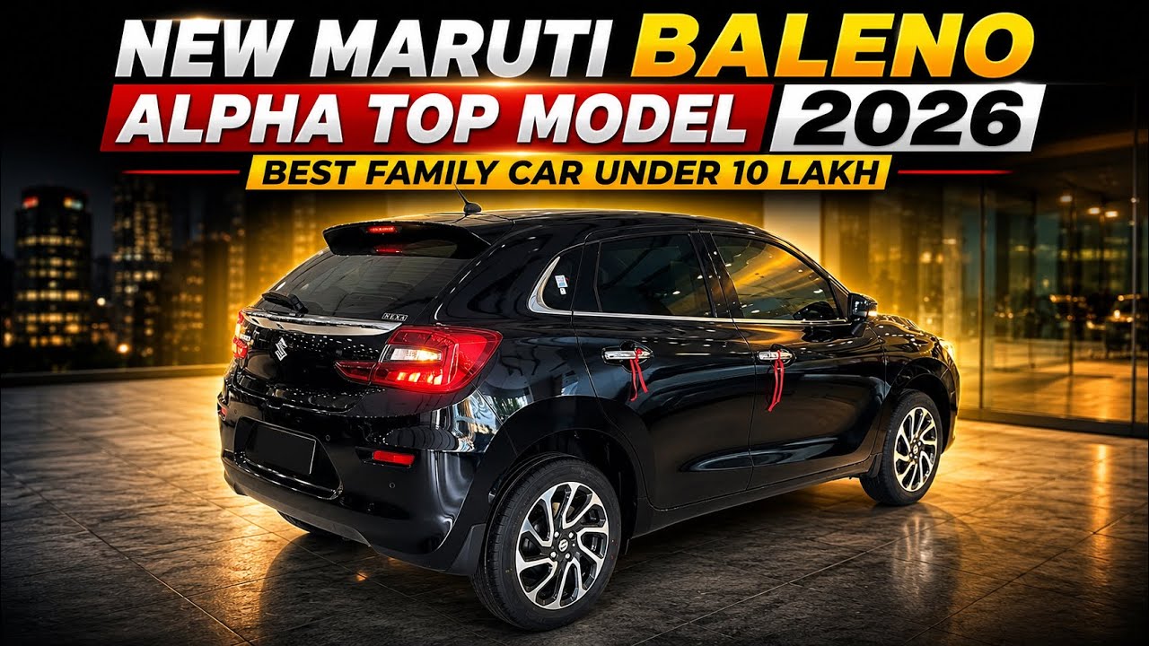 New Maruti Baleno Top Model 2026 🔥 Baleno 2026 New Model | Baleno Alpha Price, Features & Mileage