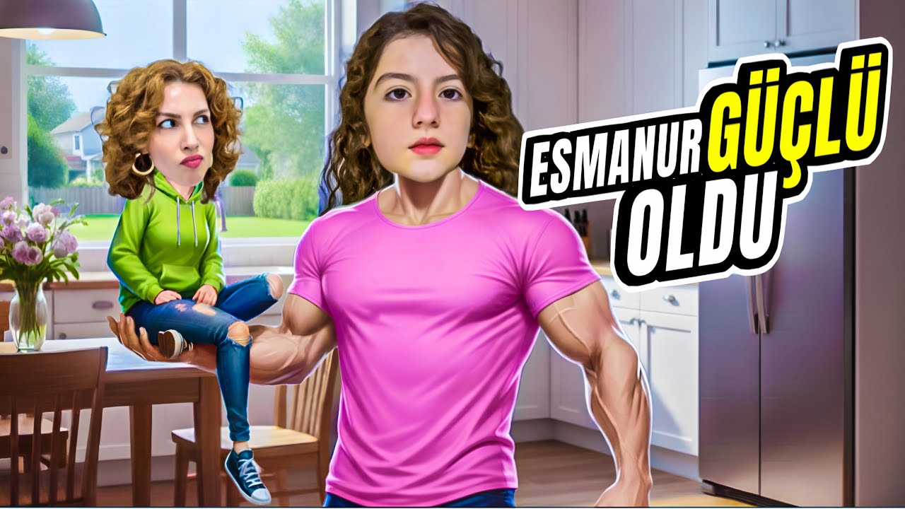 ESMANUR ÇOK GÜÇLÜ OLDU! | SARA ABLA ŞOK! | Esmanur ve Sara