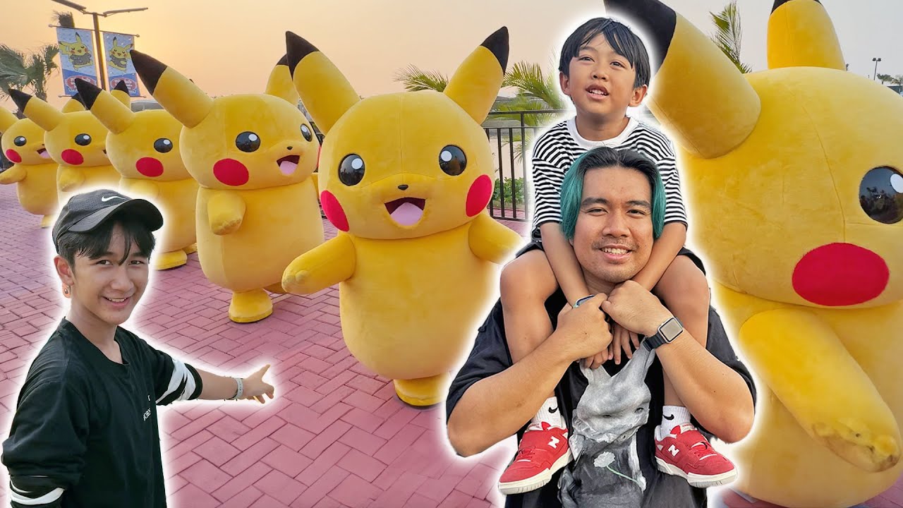 LUCU BANGET!! Nonton Parade Pokemon Pikachu di Jakarta