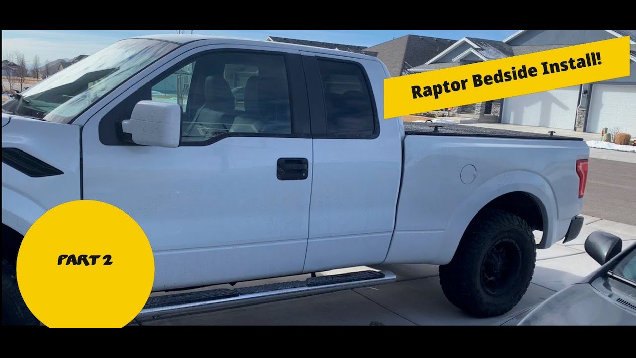 Ford Raptor Bedsides Panels - F-150 Conversion -  Fiberwerx