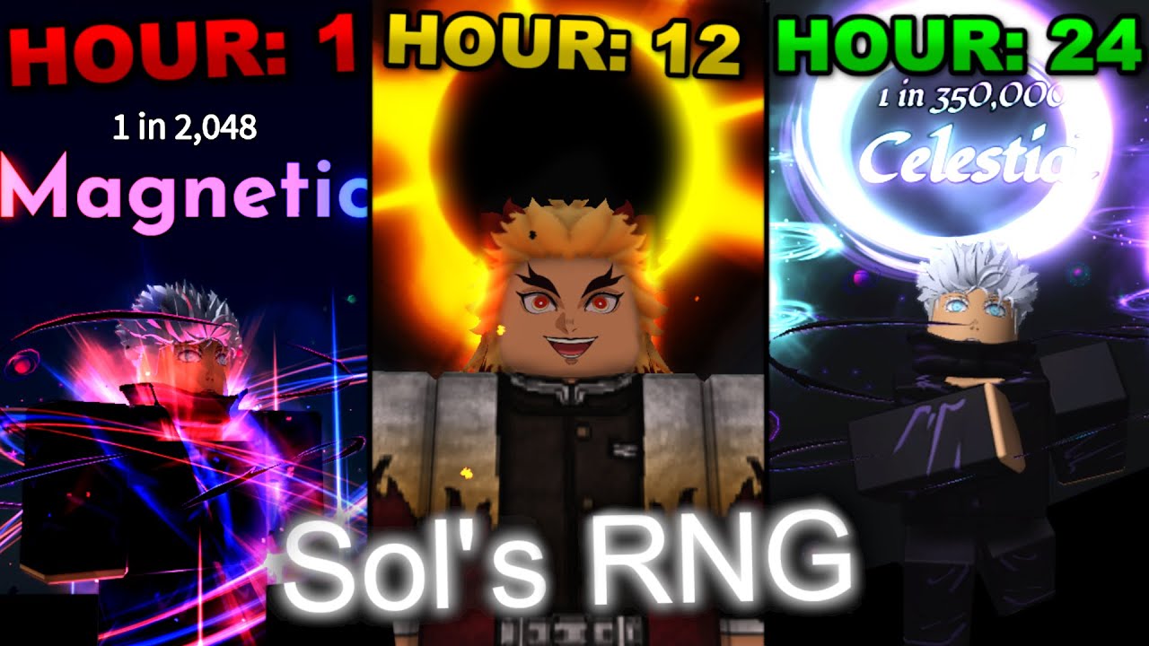 Grinding for 24 Hours In Roblox Sol's RNG... Here's What Happened!