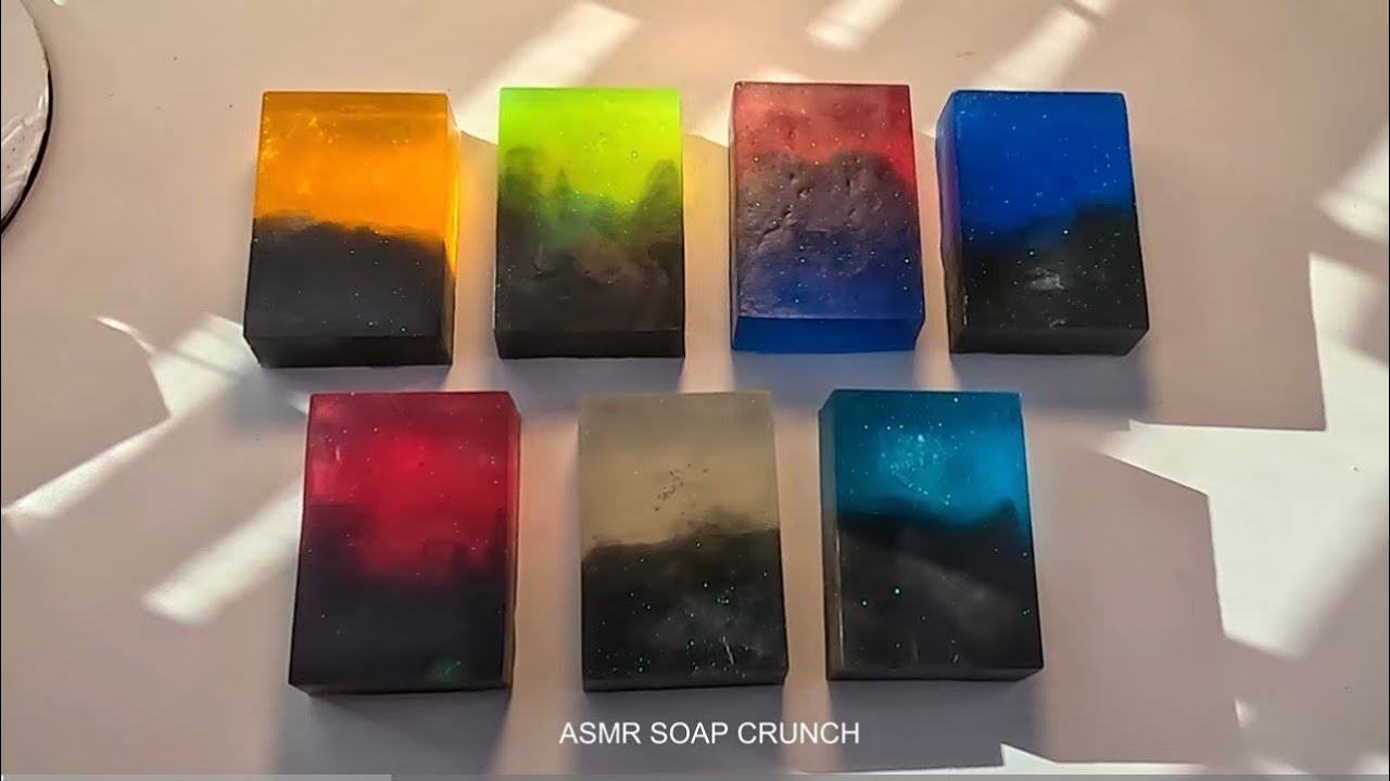 SOFT Soap Cutting ASMR Satisfying Sounds