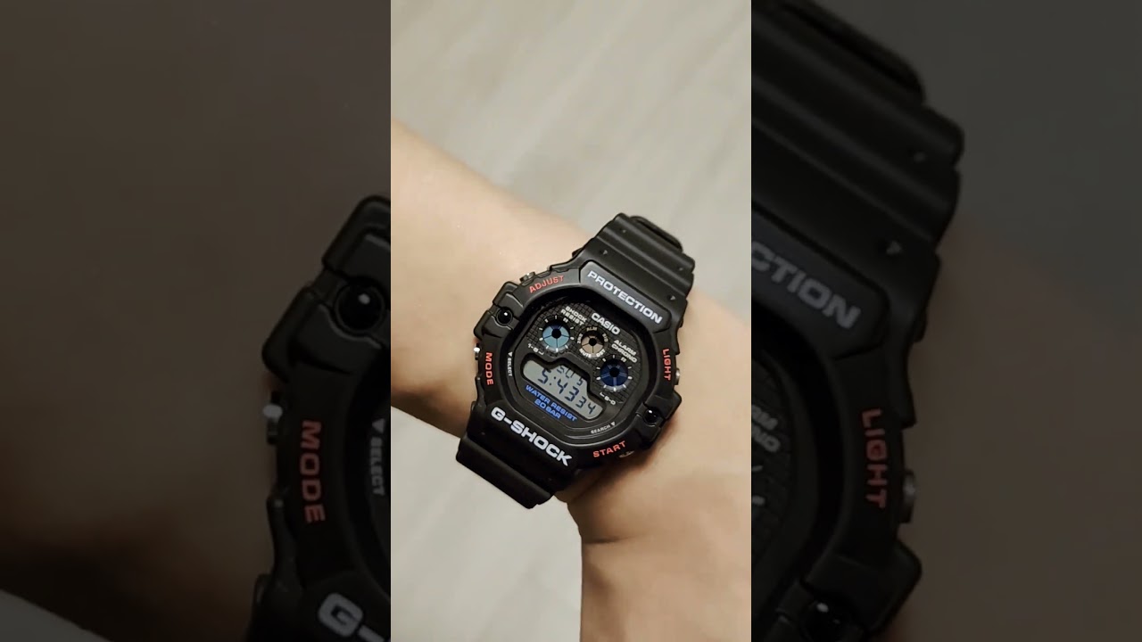 [casio g-shock dw-5900-1dr] 오리지널 지샥의 아우라.