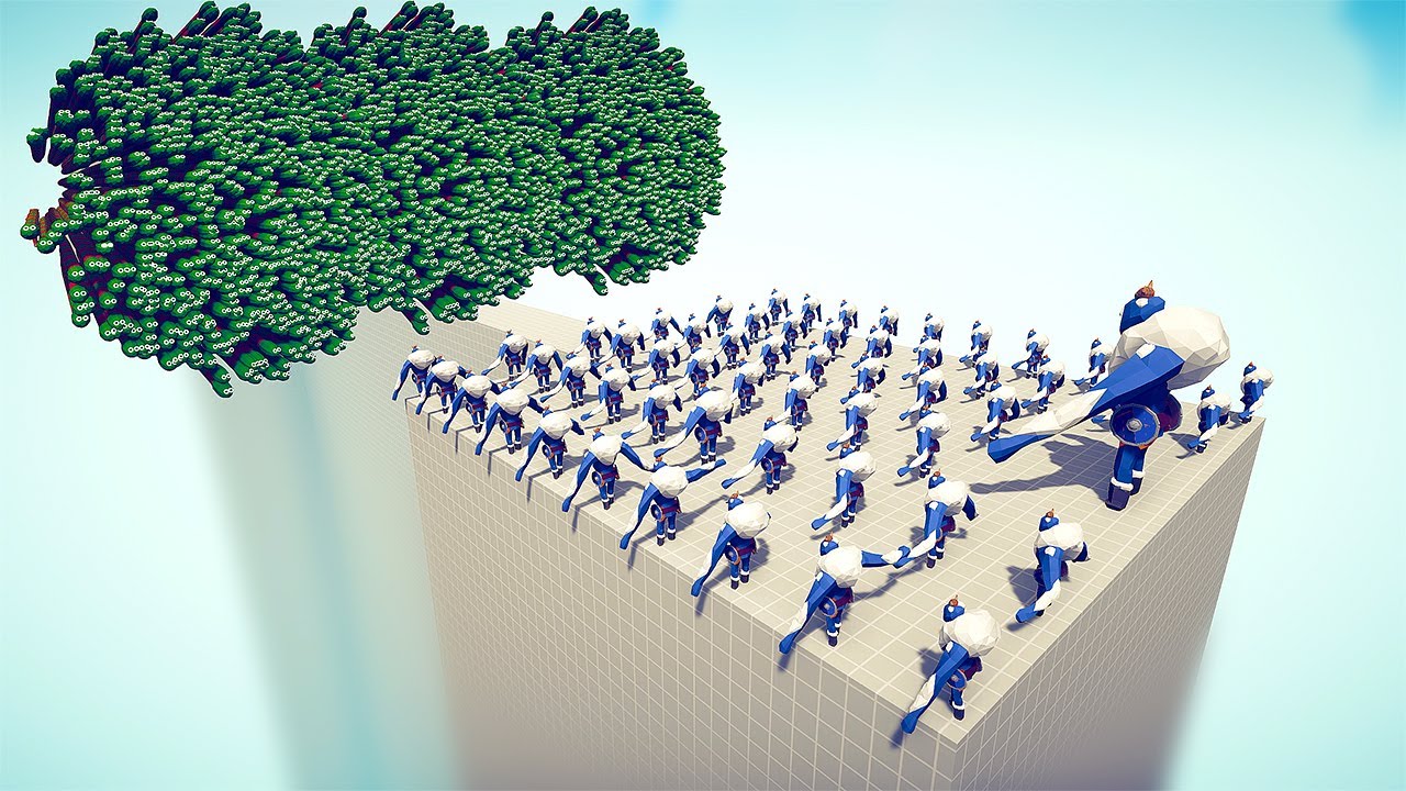 100x ICE WARRIORS + GIANT vs EVERY GOD - Totally Accurate Battle Simulator TABS