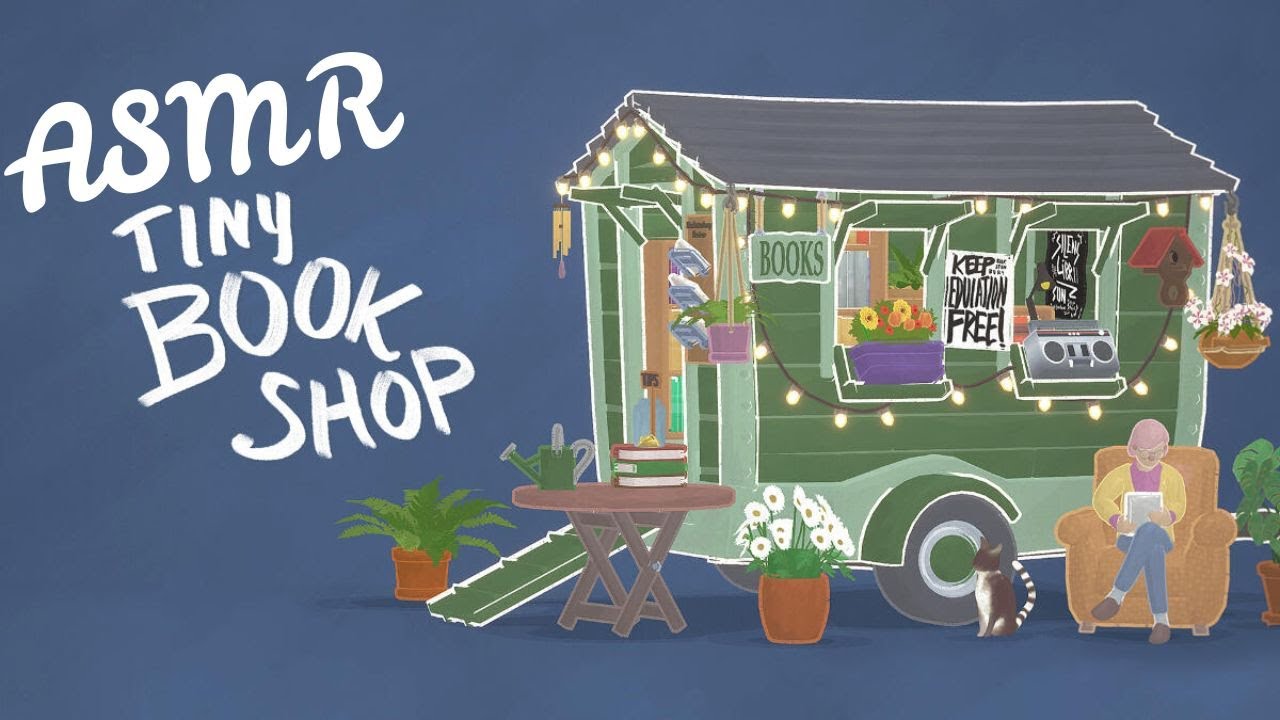 ASMR Tiny Bookshop