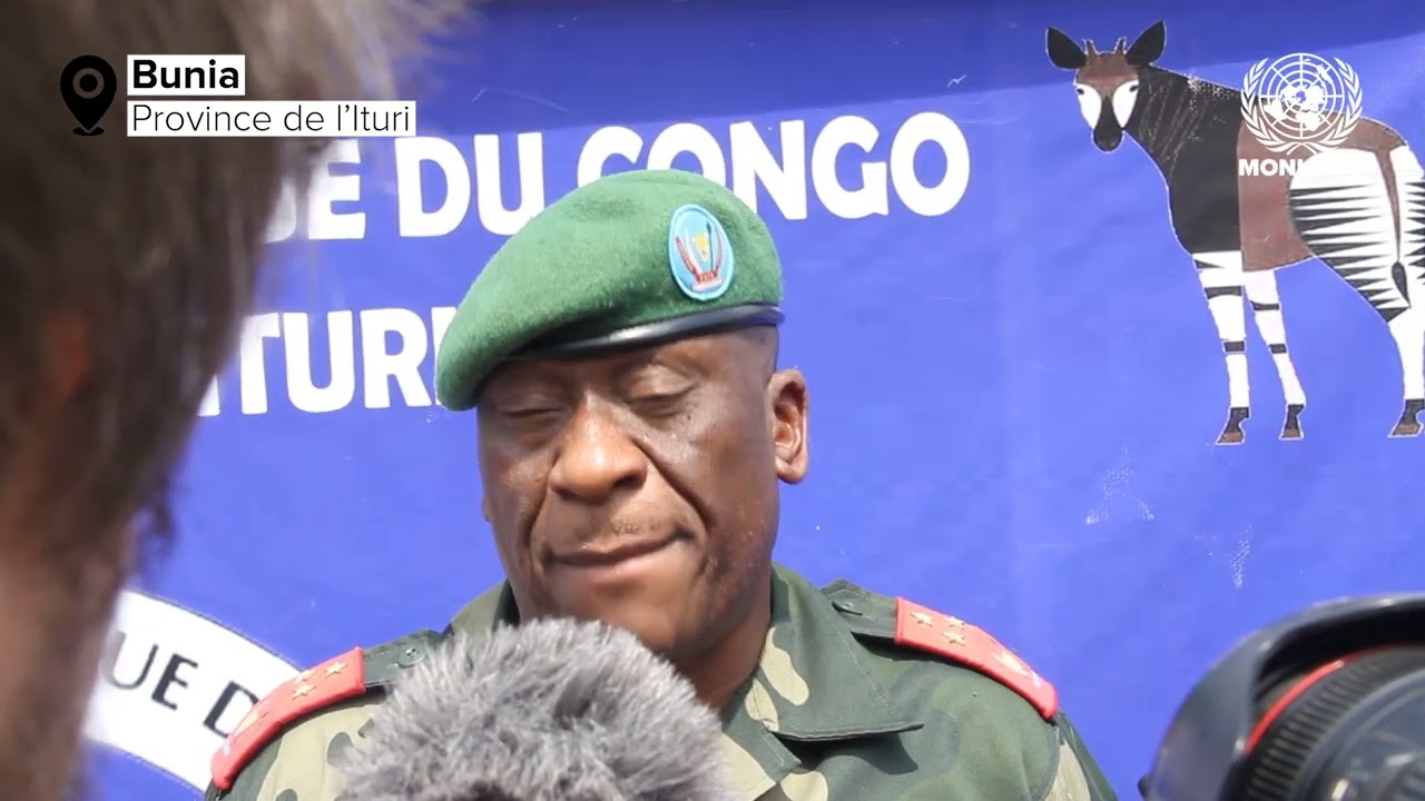 La cheffe de la MONUSCO  en déplacement à Bunia