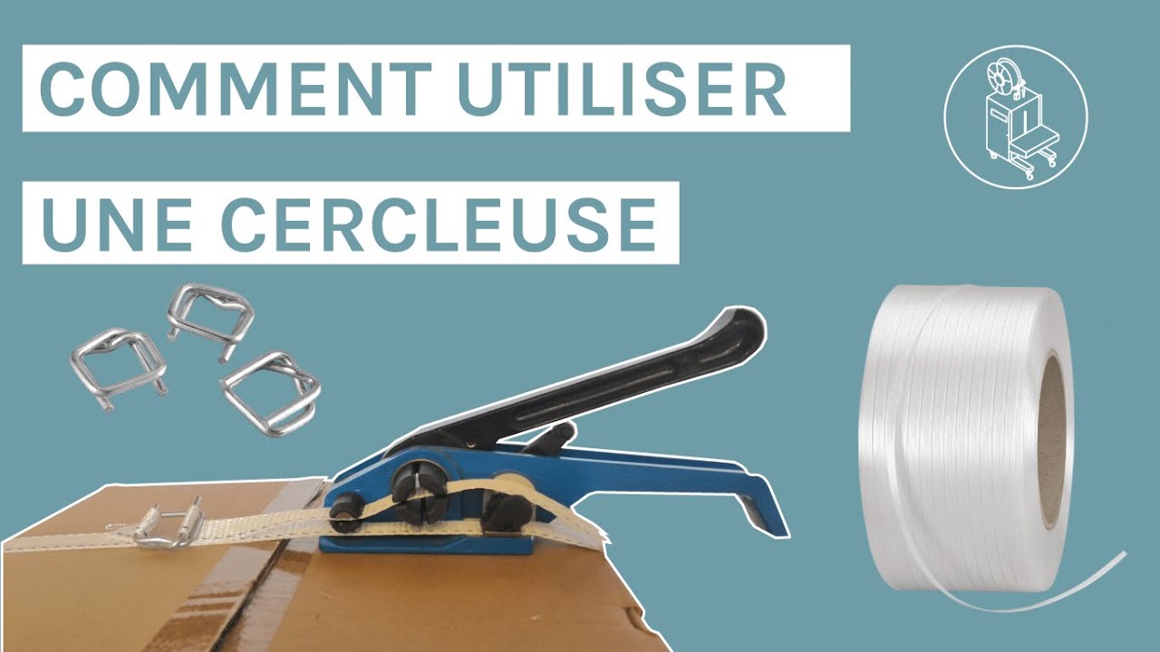 Bien utiliser une cercleuse manuelle | SOMADEM