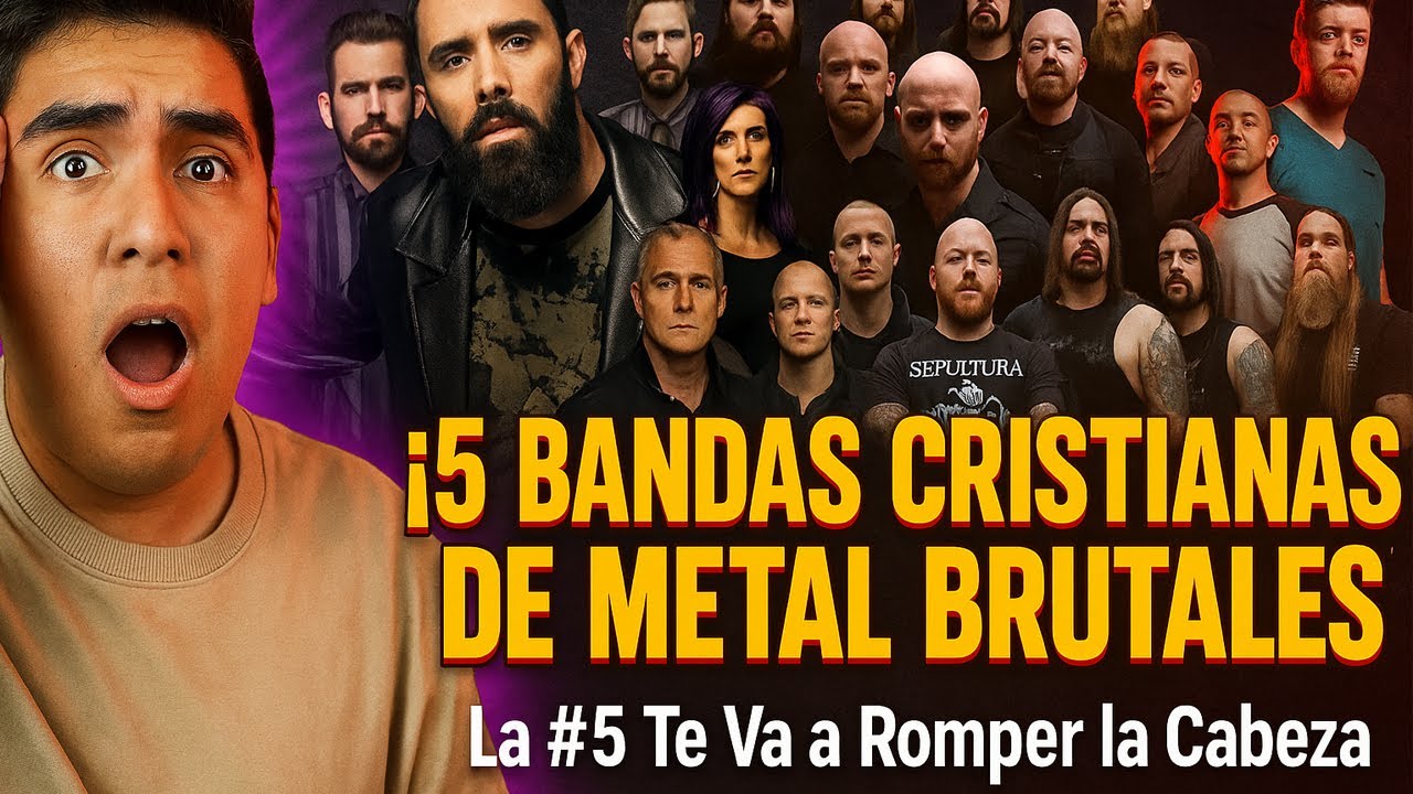 Top 5 BANDAS de METAL CRISTIANO que están REVOLUCIONANDO la FE 🔥 | Rock Cristiano Actual