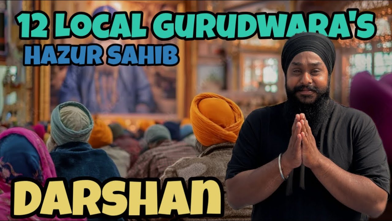 EPISODE :- 111 Nanded Sahib Ke Local Gurudwara Darshan | 10–12 Guru Ghar Ek Hi Safar Mein 🙏